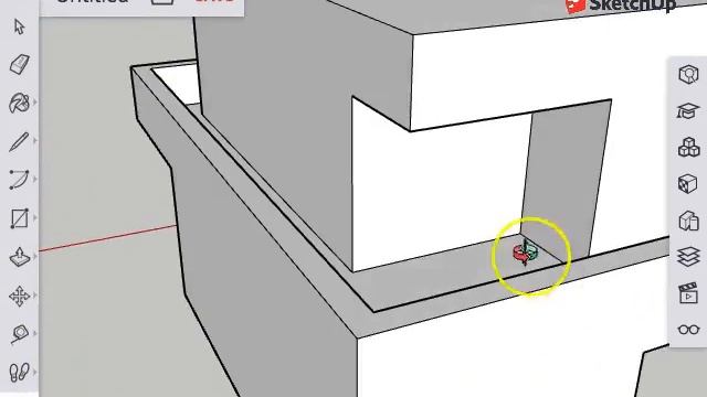 Sketchup Modern House part 3 смотреть онлайн