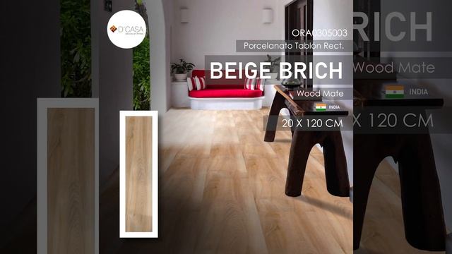 Porcelanato Tablón Rectificado Beige Brich смотреть онлайн