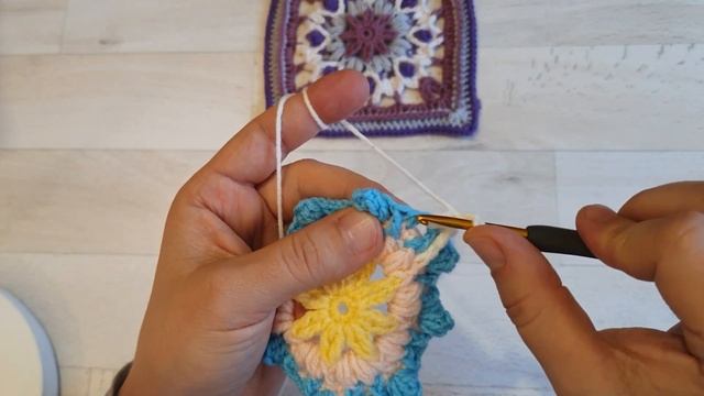 Bu Motif şahane👌 Tığ Işi Mandala Kare Motif Yapımı / Motifli Battaniye, Hırka, çantalar Için Ideal