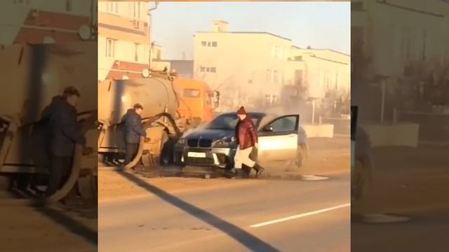 тушит БМВ х6 парашей смотреть онлайн