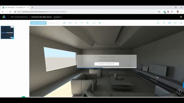 Tutorial: Crear renders 360 panorámicos desde 3ds max Autodesk Cloud para presentaciones en VR. смотреть онлайн