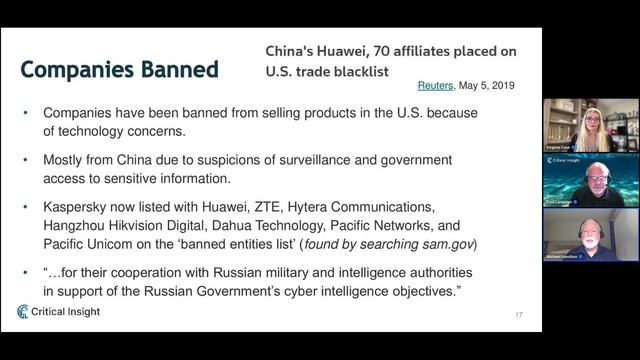 Urgent Panel Webinar: How to Handle the Kaspersky Ban смотреть онлайн