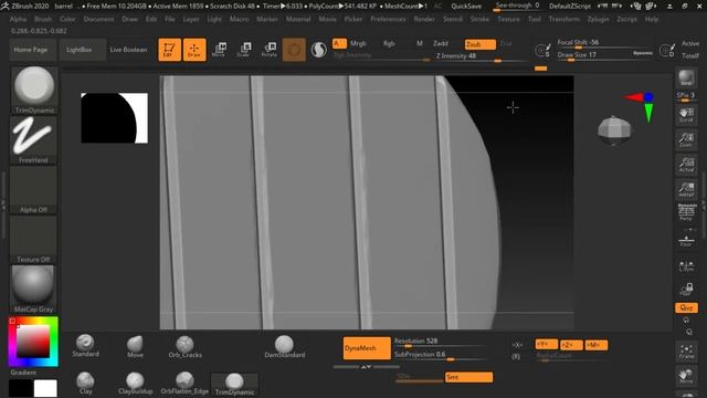 How To Make a Stylized Barrel in Autodesk Maya, Zbrush and Substance Painter смотреть онлайн