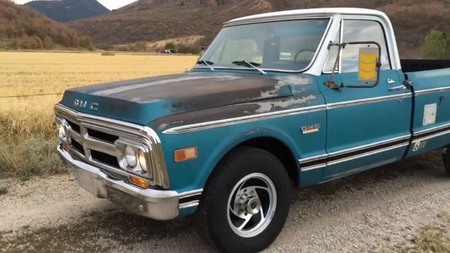 1969 GMC C20 56K MILES, BARNFIND, REBUILT Original 4-Bolt Main V8 400HP, ORIGINAL BODY & INTERIOR!!