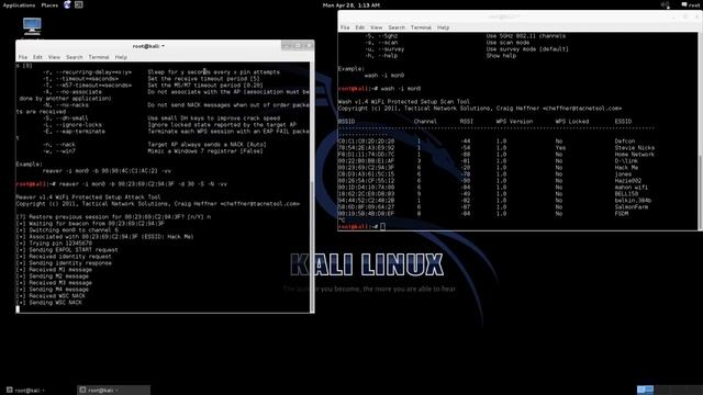 crack wifi bị lỗ hổng wps bằng công cụ aircrack-ng смотреть онлайн