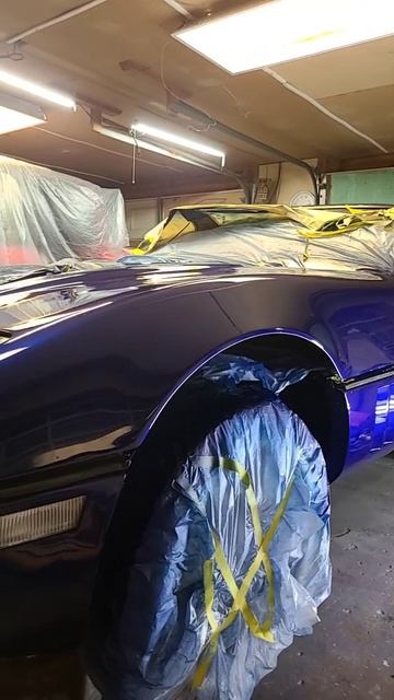 Ls swap vette, did a free paint job for a high school kid. смотреть онлайн