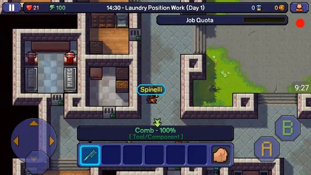The Escapists!Cum se crafteaza lopata? смотреть онлайн