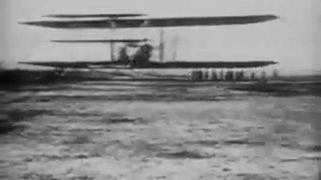 Полет аэроплана братьев Райт.flv смотреть онлайн