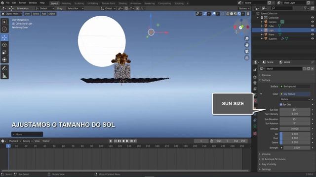 Blender 3D - SKY TEXTURE E O NISHITA NA VERSÃO 2.90 смотреть онлайн
