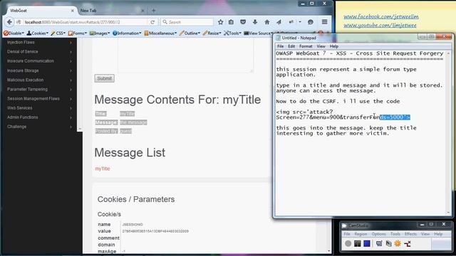 Cross Site Request Forgery (CSRF) on XSS endpoint смотреть онлайн