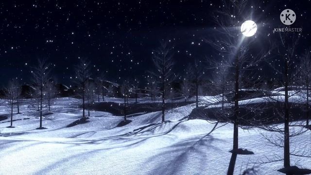 Звуки метели в снежную ночь. смотреть онлайн