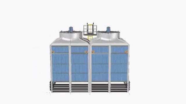 cooling towers 2 BVG 40 вентиляторные градирни смотреть онлайн
