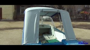 Обь 3   Стекло с калиткой + тент ходовой