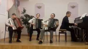 ДМШ16 Ансамбль  Чистяков  Борисова, Абакшина  Б  Фиготин Карнавал