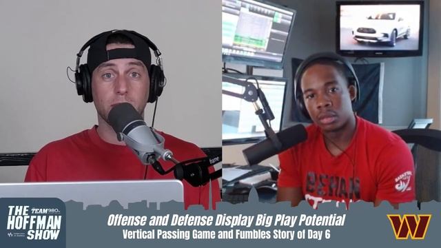 Commanders Training Camp Recap: Day 6 | 7/30 The Hoffman Show смотреть онлайн