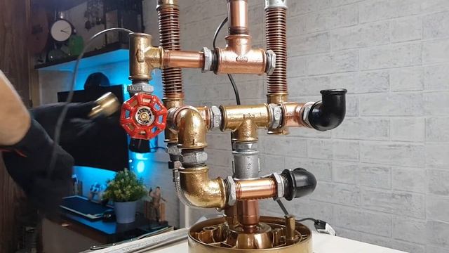 #15 / How to Make an Industrial Steampunk Pipe Lamp / Steampunk DIY Industrial Pipe Lamp смотреть онлайн