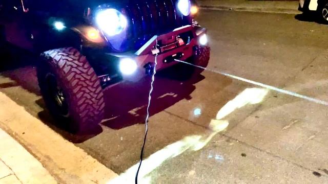 Stegodon 13,000 Pond Winch Tow Test on 2019 Jeep JL - Pulling Dodge Truck смотреть онлайн
