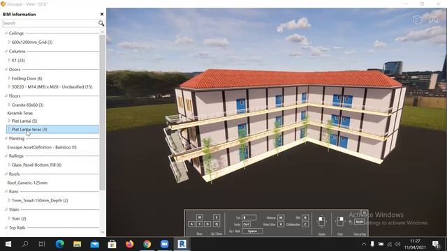 CARA RENDERING REVIT MENGGUNAKAN ENSCAPE (BELAJAR BIM REVIT ARSITEKTUR) смотреть онлайн