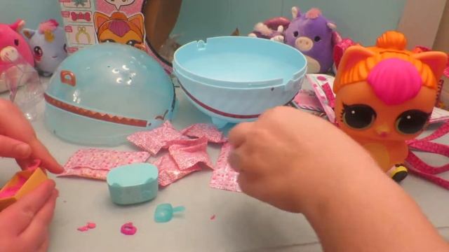 LOL Biggie Pet Neon Kitty Unboxing
