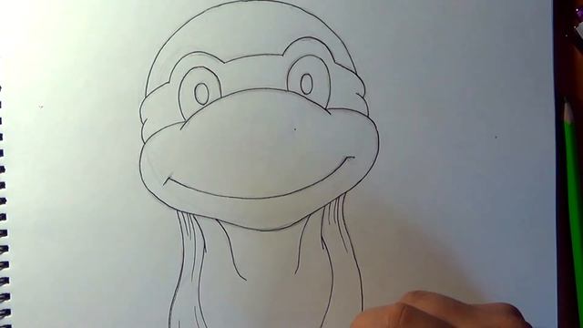 How to draw Donatello from Teenage Mutant Ninja Turtles, Cómo dibujar Tortugas Ninja смотреть онлайн