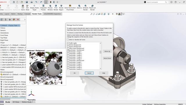render photo in solidworks смотреть онлайн