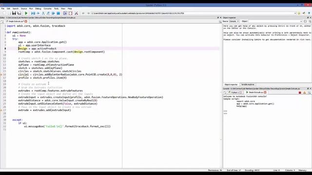 Fusion 360 API: Feature Creation смотреть онлайн