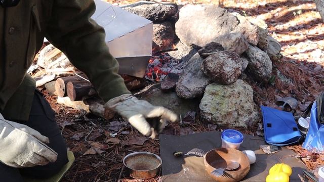 Pumpkin Pie (low-carb Recipe) Baked In A Reflector Oven