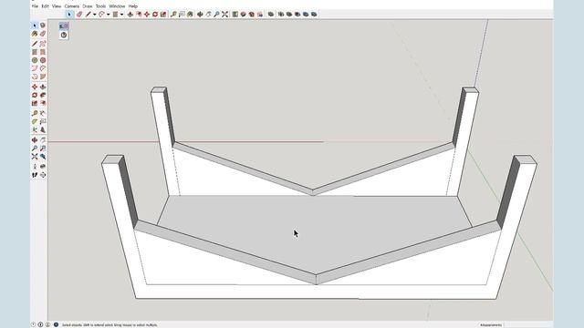 Creating a 3D Bridge in SketchUp смотреть онлайн