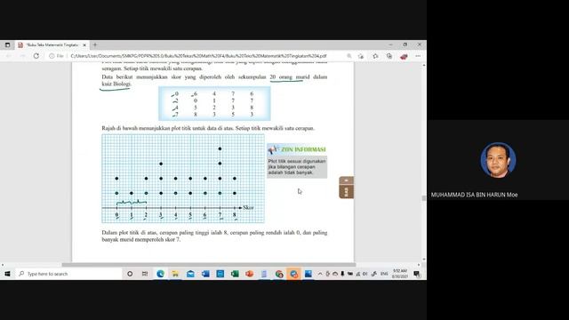 MATEMATIK TINGKATAN 4 - SUKATAN SERAKAN DATA TERKUMPUL смотреть онлайн