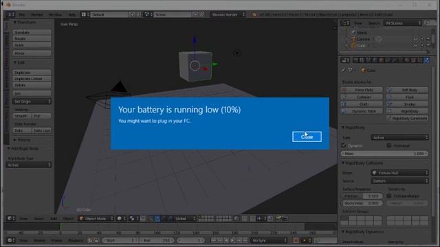 How To Create Rigid Body like Real World in Blender | Blender Physics смотреть онлайн