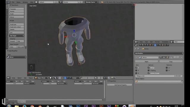 Modelando o Personagem - Curso Blender Game Engine [M3EP2] смотреть онлайн