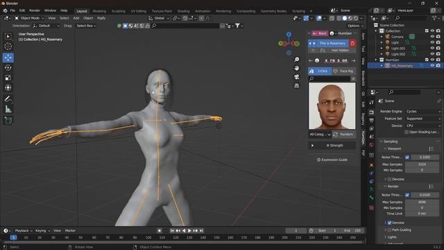 Human Generator Blender Add-On [4.0 Update] смотреть онлайн