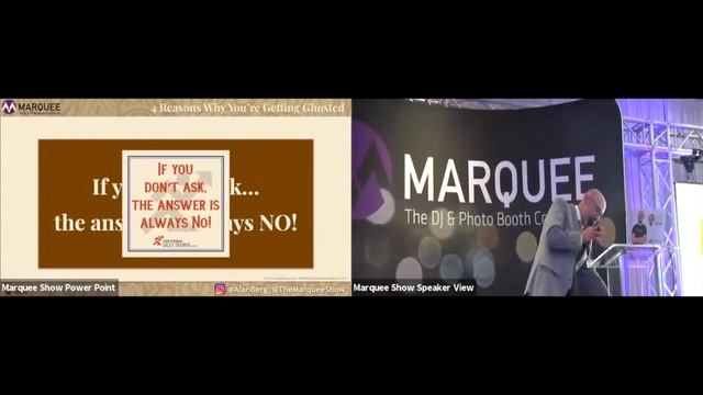 Alan Berg: Are You Tired Of Getting Ghosted By Potential Clients? Marquee Show 2021