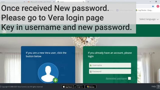 How To Reset Vera Account Password ( Webpage ) смотреть онлайн