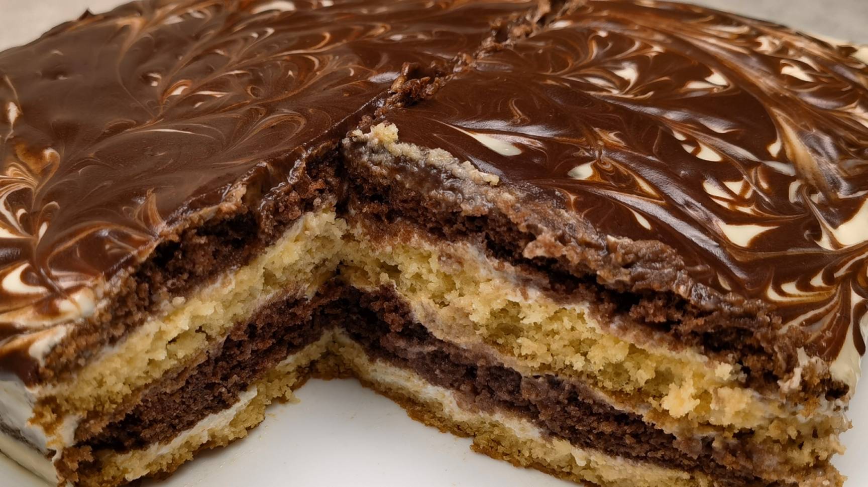 Простой и быстрый ТОРТ, который тает во рту. Очень вкусный торт со сметанным кремом смотреть онлайн