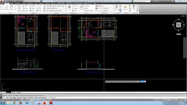 Plano Arquitectonico 7 Corte смотреть онлайн
