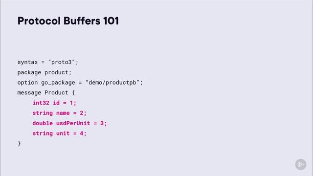 3. Overview of Protocol Buffers смотреть онлайн