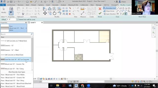 Revit - Flooring 2 - Carpet смотреть онлайн