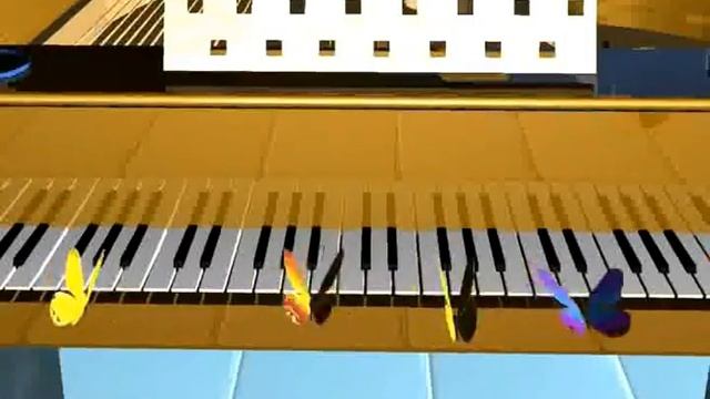 BUTTERFLY PLAY PIANO смотреть онлайн
