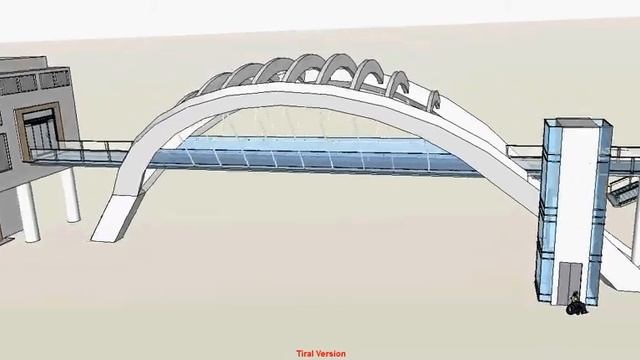 Spinnaker Bridge - Google SketchUp смотреть онлайн