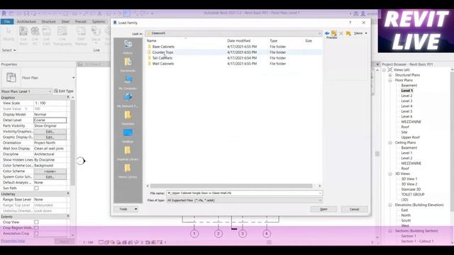 Revit 2021 Live - FREE Lecture Series - Ep01Revit Families Library смотреть онлайн