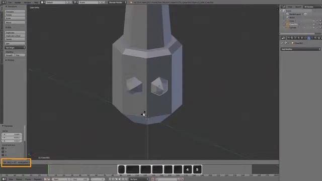 Duplicate, Rotate around 3d Cursor & Repeat смотреть онлайн