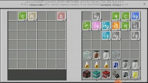 Рецепты предметов в Майнкрафте из химических элементов часть 2