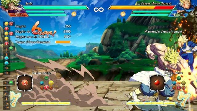 Training combo grab command with my team Broly смотреть онлайн