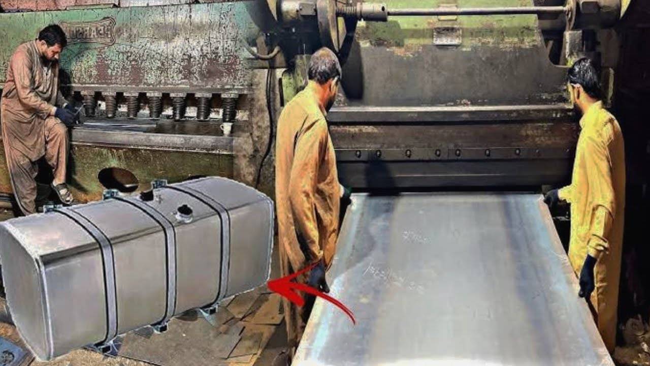 Как изготовить топливный бак объемом 600 литров на заказ Процесс изготовления топливного бака смотреть онлайн