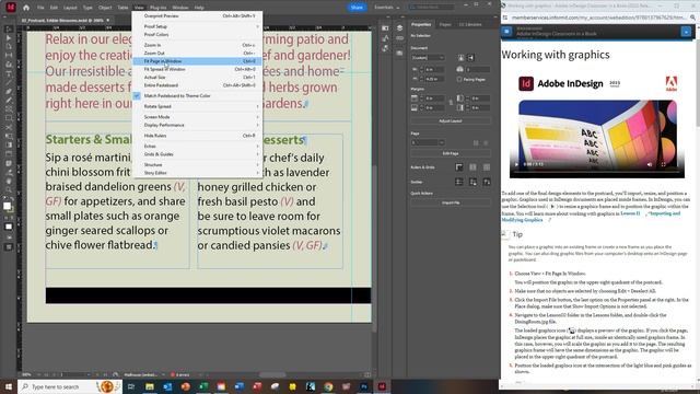Adobe InDesign, Classroom in a Book, Lesson 2, March 2024 смотреть онлайн