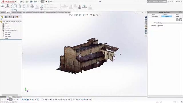 Point Clouds for SolidWorks Professional: Copy & Paste смотреть онлайн