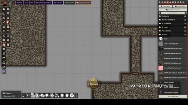Foundry VTT Module Tutorial: Dungeon Draw. Drawing Dungeons Directly Inside Foundry!!