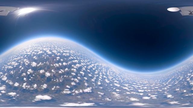 360 VR Space Flight GoPro Fusion смотреть онлайн