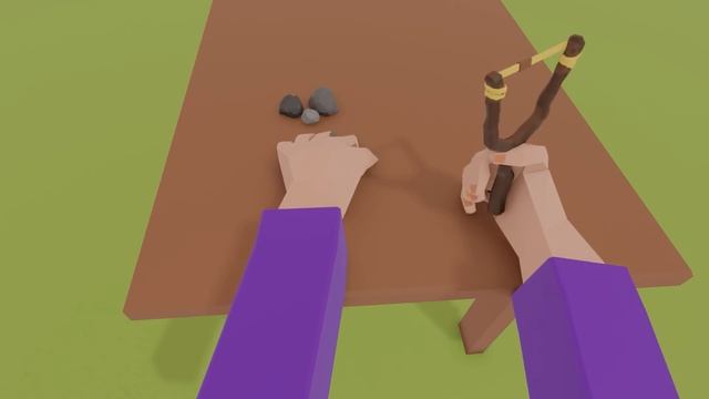 Slingshot - *ANY WEAPON FROM SCRATCH CHALLENGE* - Blender 3D смотреть онлайн